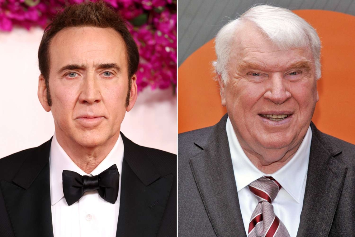 O Nicolas Cage θα υποδυθεί το είδωλο του NFL, John Madden, στην επερχόμενη βιογραφική ταινία